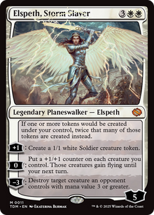 {@R} Elspeth, Storm Slayer [Tarkir: Dragonstorm][TDM 011]