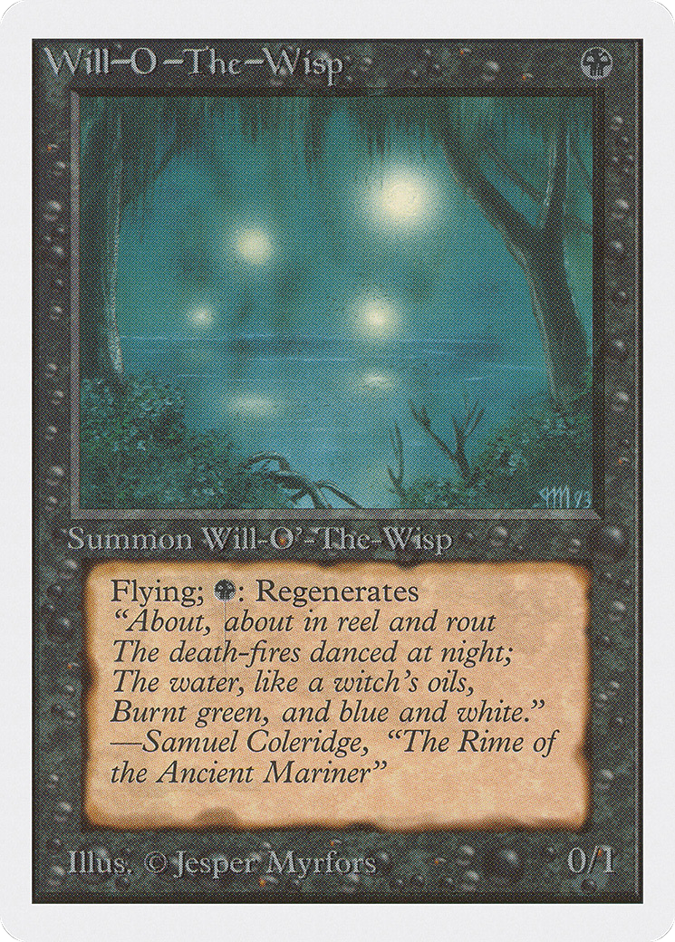 {R} Will-o'-the-Wisp [Unlimited Edition][2ED 136] - Misty Mountain Games
