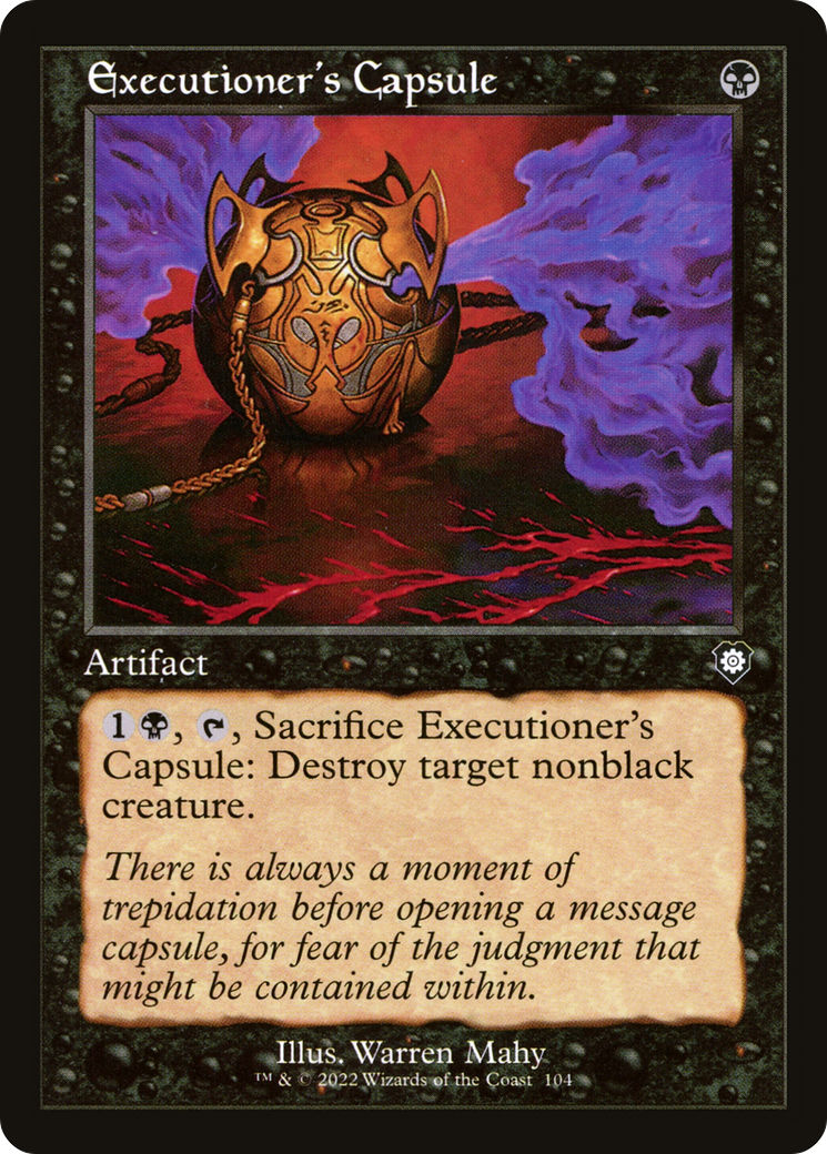 {C} Executioner's Capsule (Retro) [The Brothers' War Commander][BRC 104]
