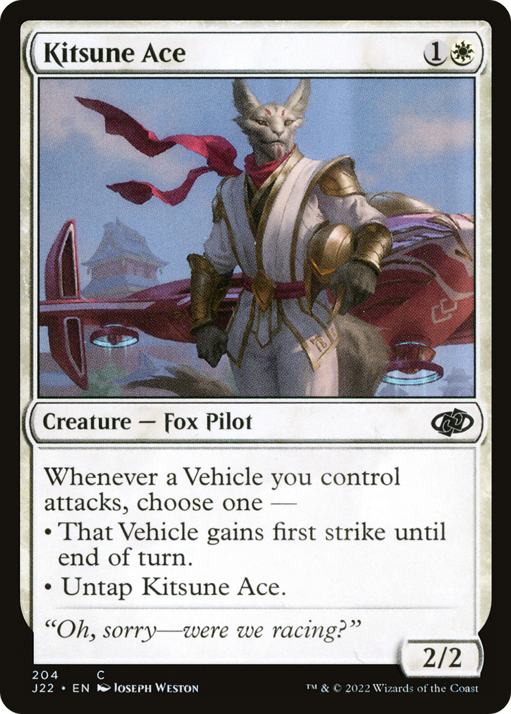 {C} Kitsune Ace [Jumpstart 2022][J22 204]