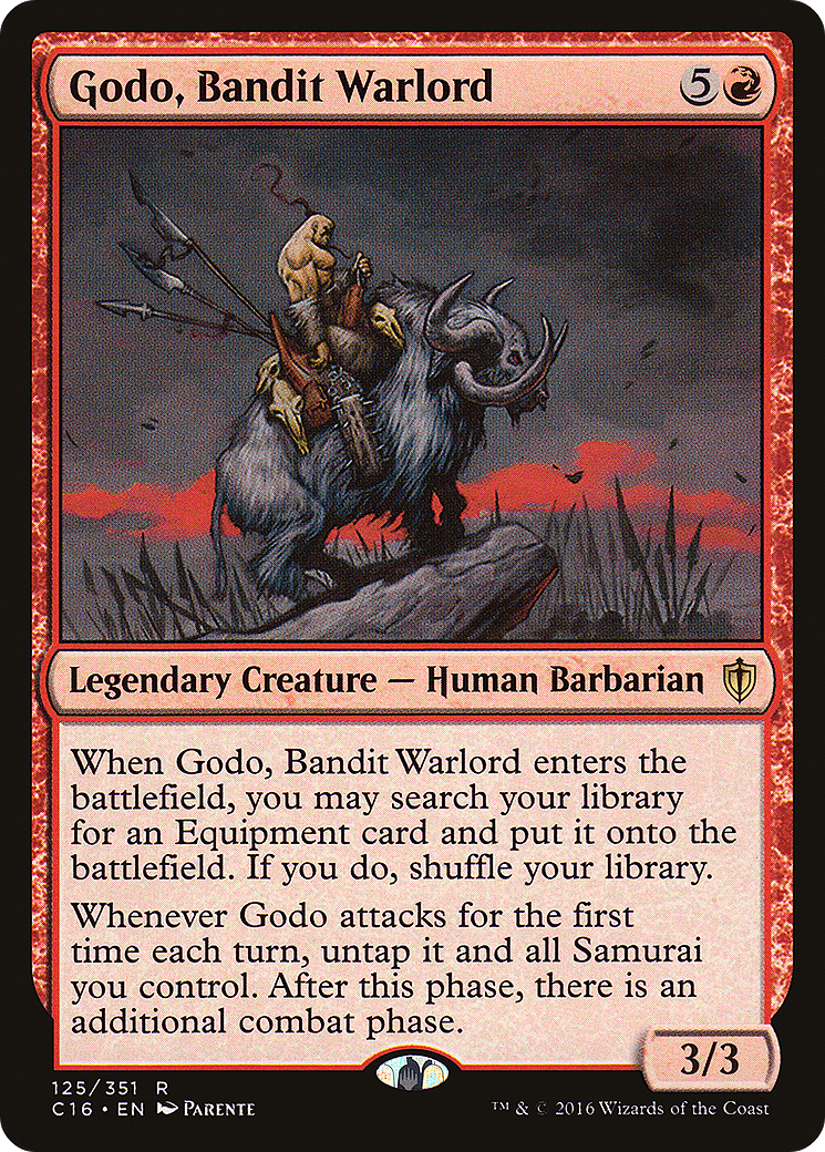 {R} Godo, Bandit Warlord [Commander 2016][C16 125]