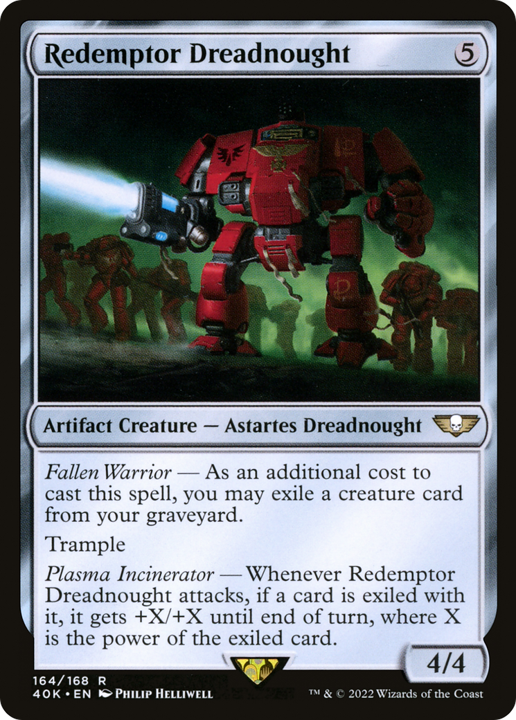 {R} Redemptor Dreadnought [Universes Beyond: Warhammer 40,000][40K 164]