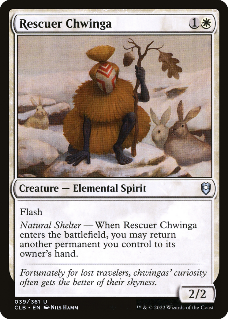 {C} Rescuer Chwinga [Commander Legends: Battle for Baldur's Gate][CLB 039]