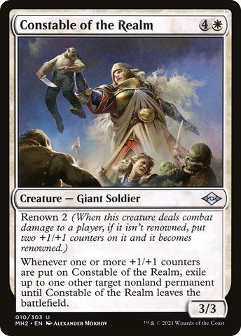 {C} Constable of the Realm [Modern Horizons 2][MH2 010]