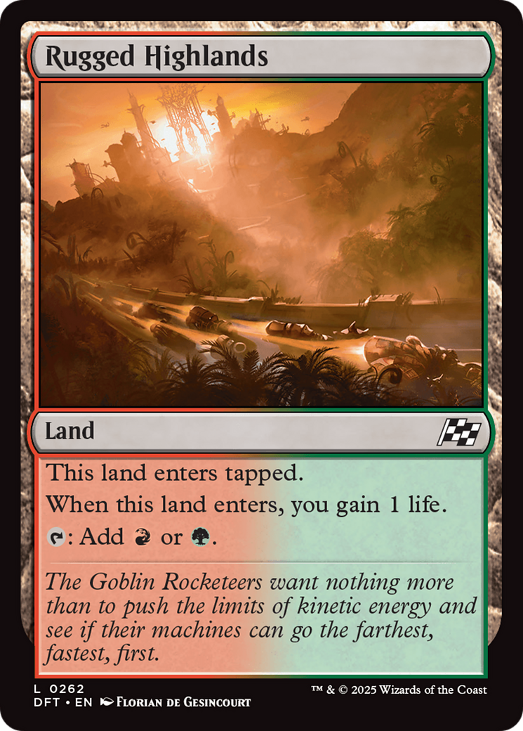 {@C} Rugged Highlands [Aetherdrift][DFT 262]