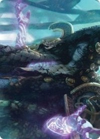 {A} Valki, God of Lies Art Card [Kaldheim Art Series][AKHM 028]