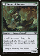 {C} Weaver of Blossoms // Blossom-Clad Werewolf [Innistrad: Crimson Vow][VOW 226]