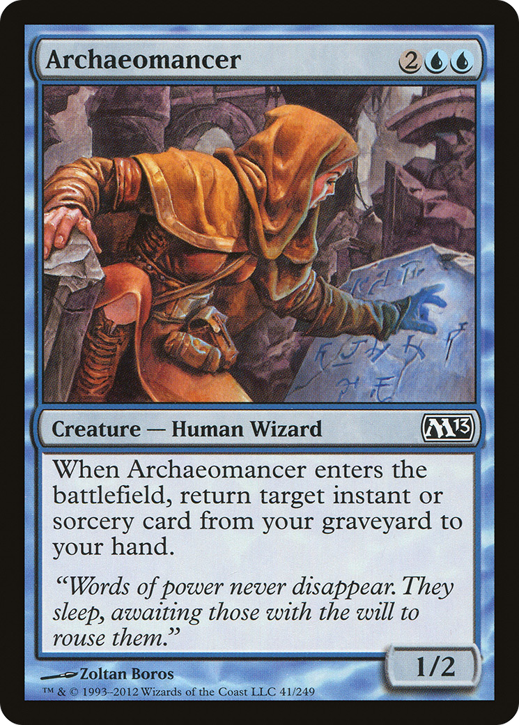 {C} Archaeomancer [Magic 2013][M13 041]