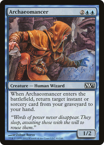 {C} Archaeomancer [Magic 2013][M13 041]