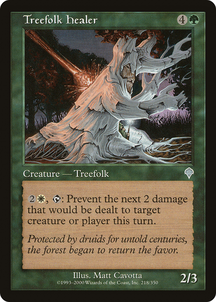{C} Treefolk Healer [Invasion][INV 218]