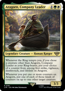 {R} Aragorn, Company Leader [The Lord of the Rings: Tales of Middle-Earth][LTR 191]