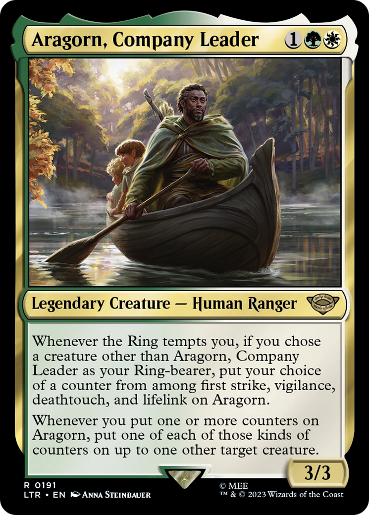 {R} Aragorn, Company Leader [The Lord of the Rings: Tales of Middle-Earth][LTR 191]