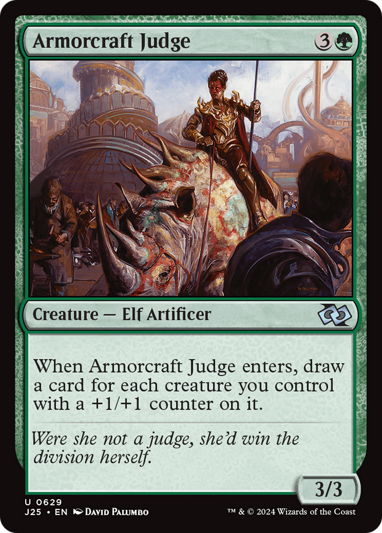 {C} Armorcraft Judge [Foundations Jumpstart][J25 629]