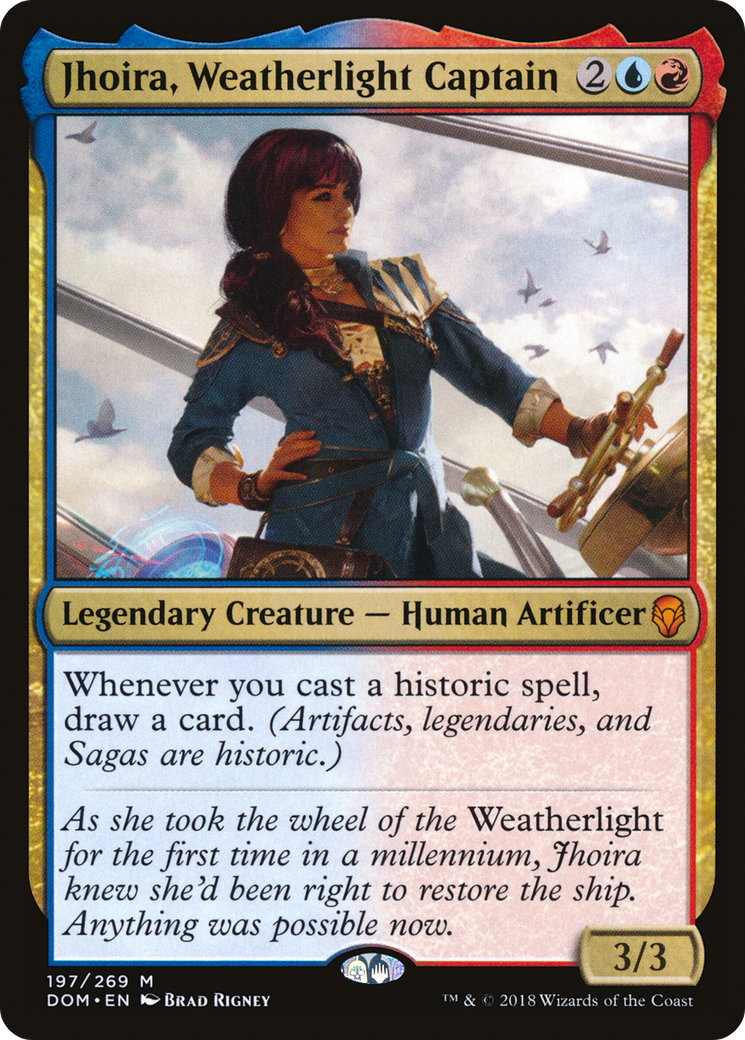 {R} Jhoira, Weatherlight Captain [Dominaria][DOM 197]
