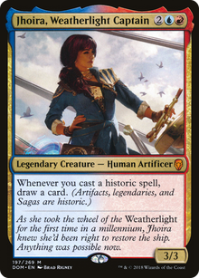 {R} Jhoira, Weatherlight Captain [Dominaria][DOM 197]