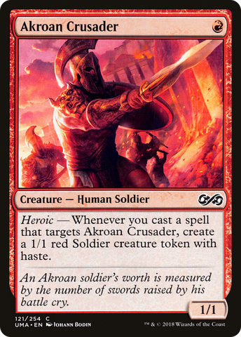 {C} Akroan Crusader [Ultimate Masters][UMA 121]