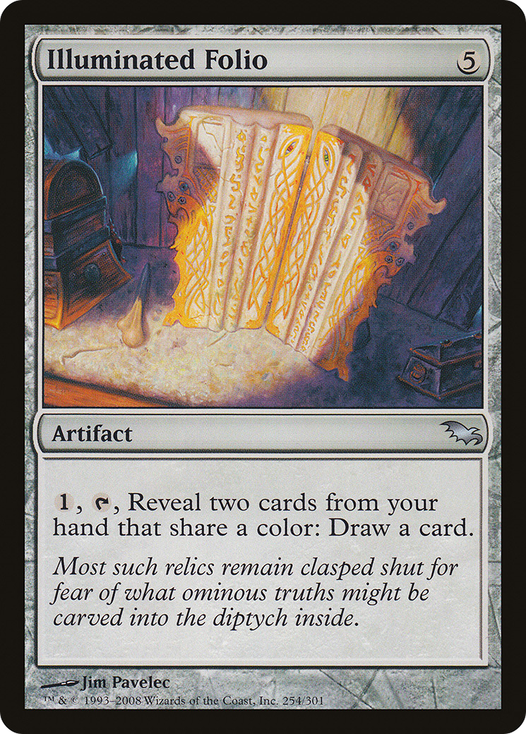 {C} Illuminated Folio [Shadowmoor][SHM 254]