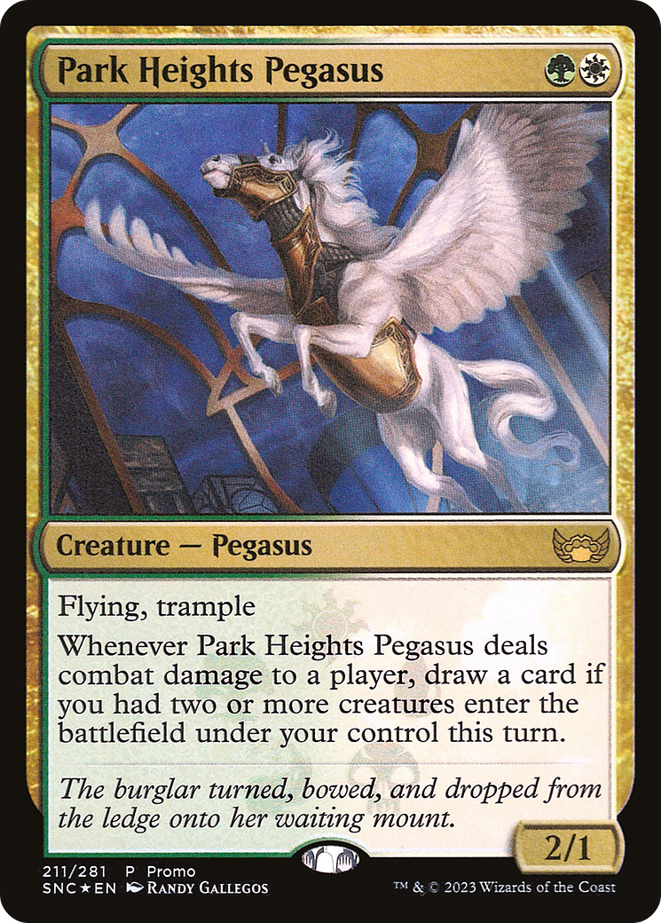 {R} Park Heights Pegasus [Media Promos][PA PMEI 211]