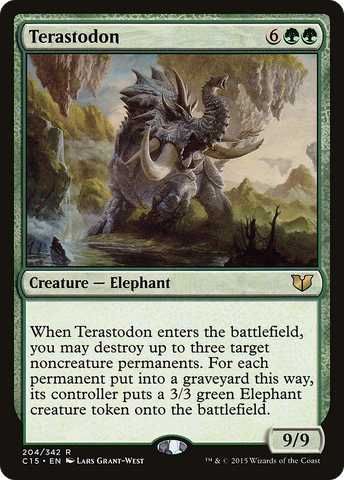 {R} Terastodon [Commander 2015][C15 204]