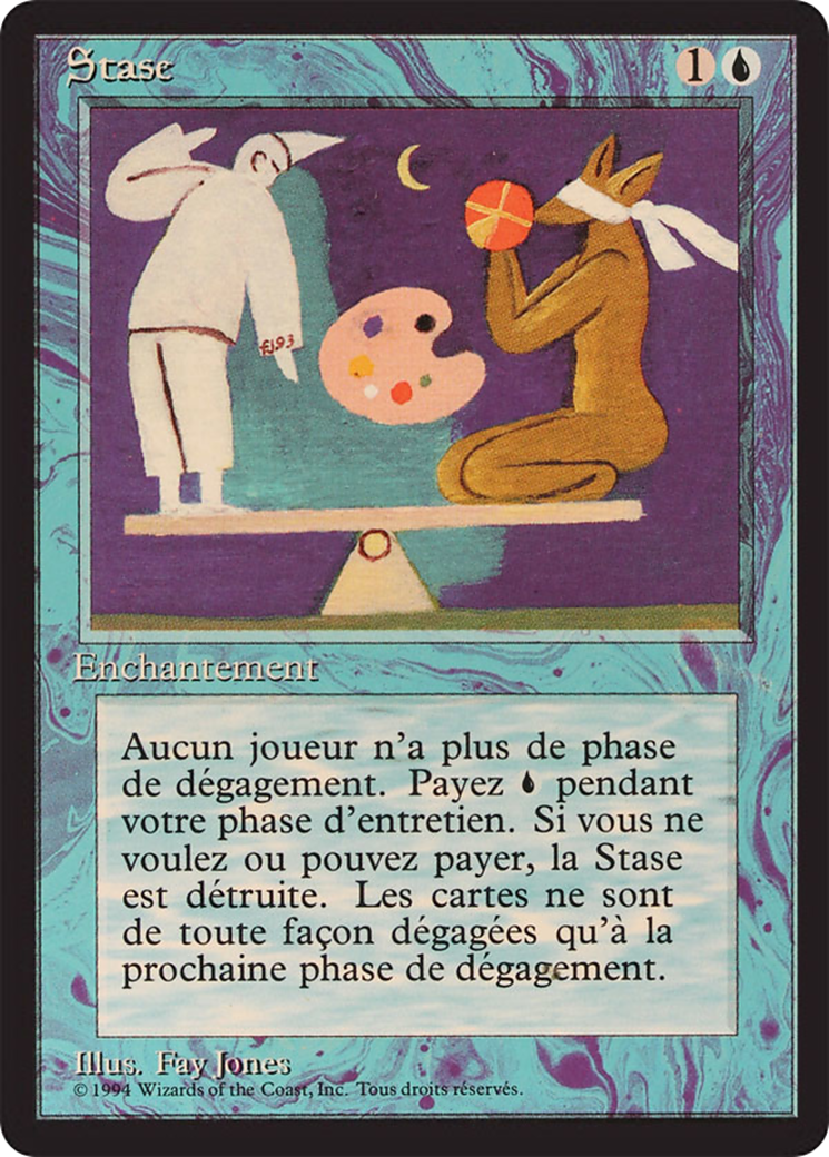 {F} Stasis [Foreign Black Border][FBB 3ED 083]