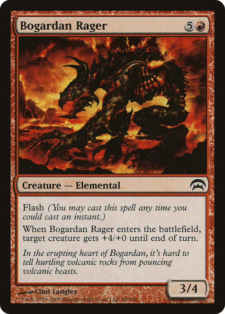 {C} Bogardan Rager [Planechase][HOP 049]