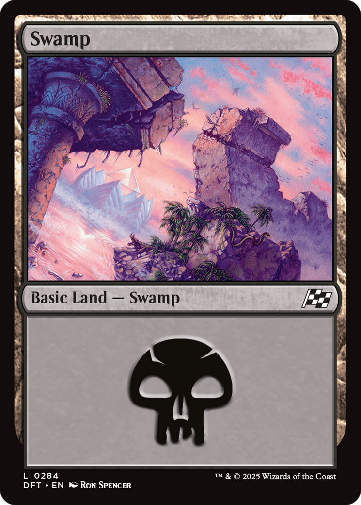 {B}[DFT 284] Swamp (0284) [Aetherdrift]