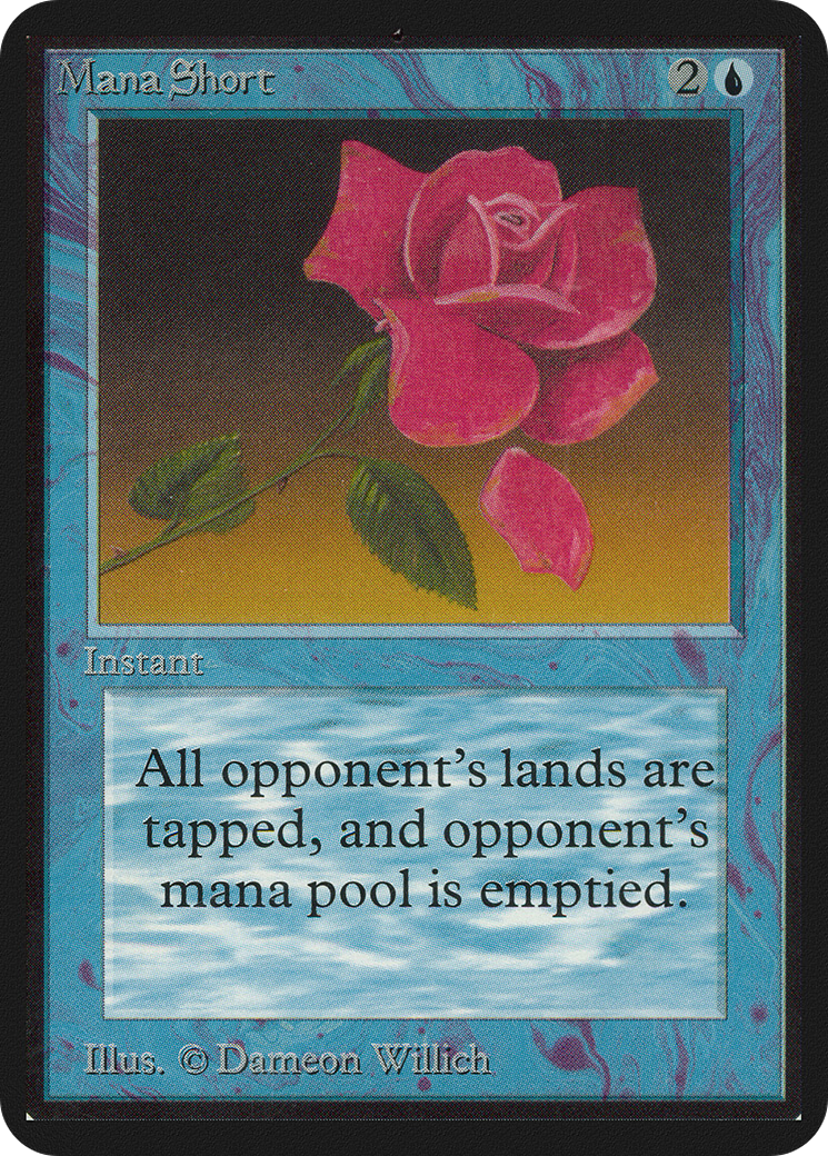 {R} Mana Short [Alpha Edition][LEA 065]