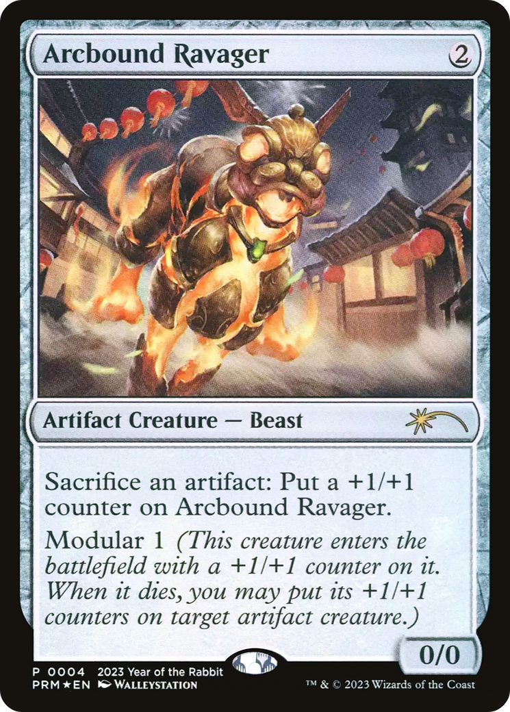 {R} Arcbound Ravager [Year of the Rabbit 2023][PL23 006]