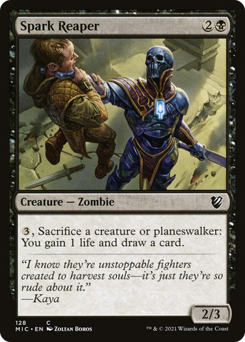 {C} Spark Reaper [Innistrad: Midnight Hunt Commander][MIC 128]