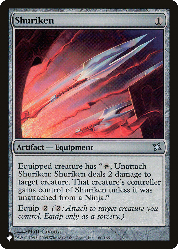 Shuriken [LIST BOK-160]