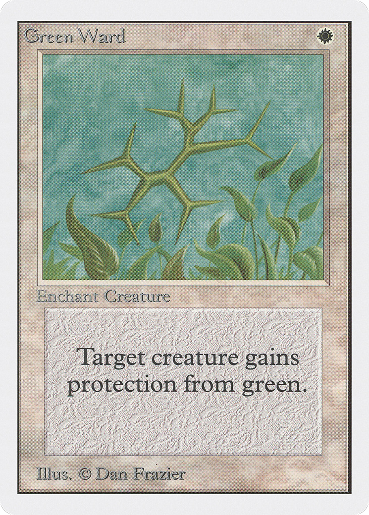 {C} Green Ward [Unlimited Edition][2ED 021]