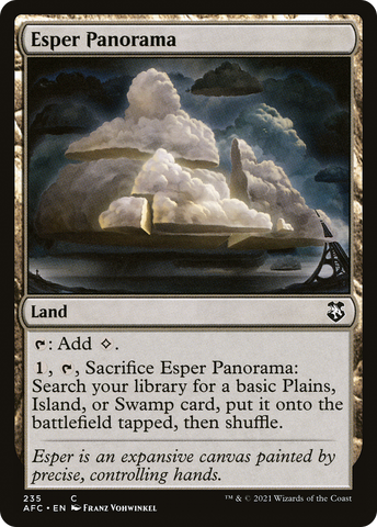 {C} Esper Panorama [Dungeons & Dragons: Adventures in the Forgotten Realms Commander][AFC 235]