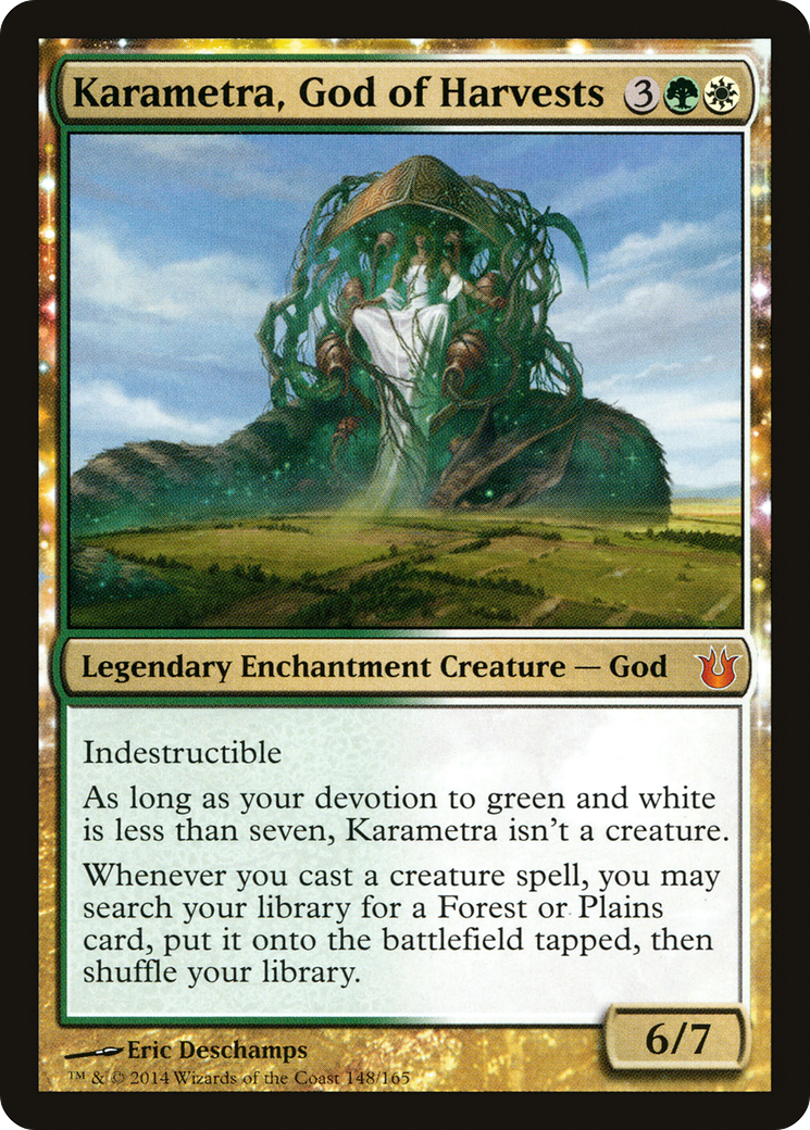 {R} Karametra, God of Harvests [Born of the Gods][BNG 148] - Misty Mountain Games