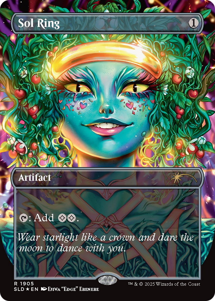Sol Ring [SLD 1905]  (Borderless) Foil