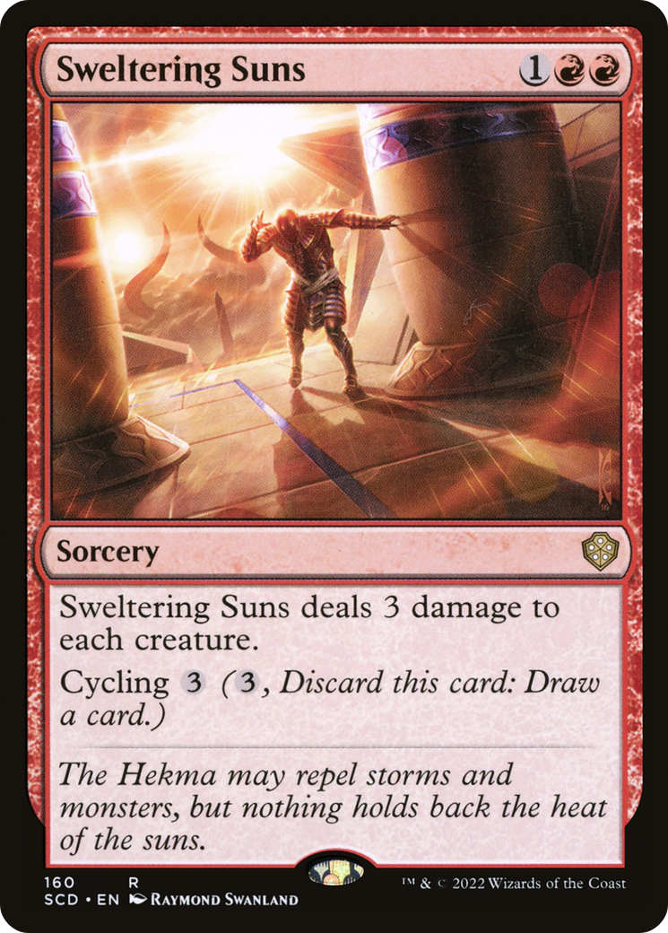 {R} Sweltering Suns [Starter Commander Decks][SCD 160]