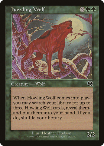 {C} Howling Wolf [Mercadian Masques][MMQ 252]