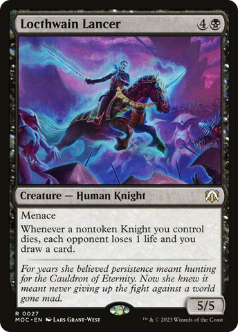 {R} Locthwain Lancer [March of the Machine Commander][MOC 027]