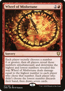 {R} Wheel of Misfortune [Commander Legends][CMR 211]
