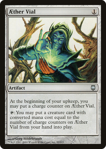 {C} Aether Vial [Darksteel][DST 091]