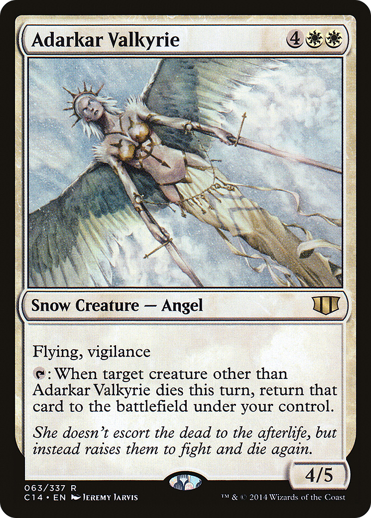 {R} Adarkar Valkyrie [Commander 2014][C14 063]