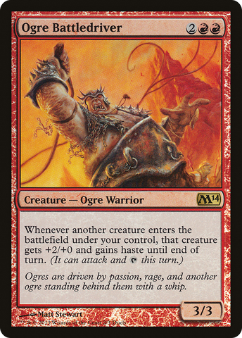 {R} Ogre Battledriver (Duels of the Planeswalkers Promos) [Duels of the Planeswalkers Promos 2013][PA DP13 002]