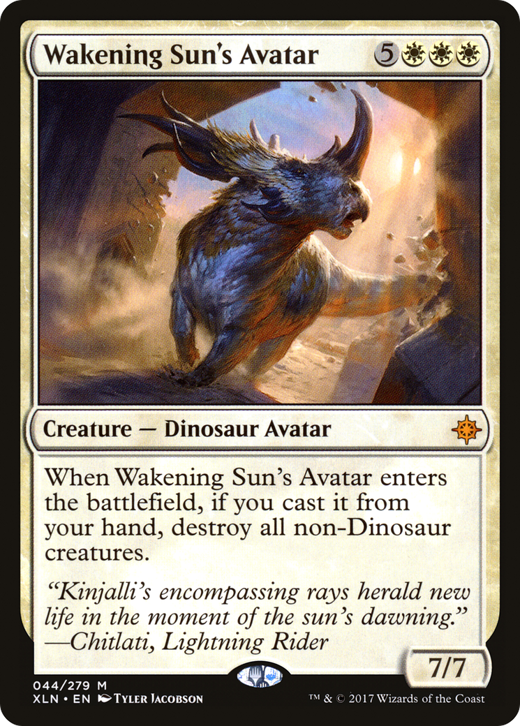 {R} Wakening Sun's Avatar [Ixalan][XLN 044] - Misty Mountain Games