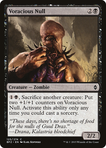 {C} Voracious Null [Battle for Zendikar][BFZ 125]