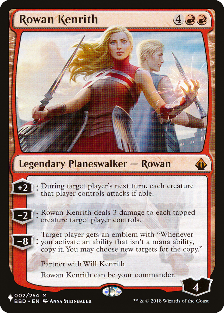 {R} Rowan Kenrith [The List][LS BBD 002]