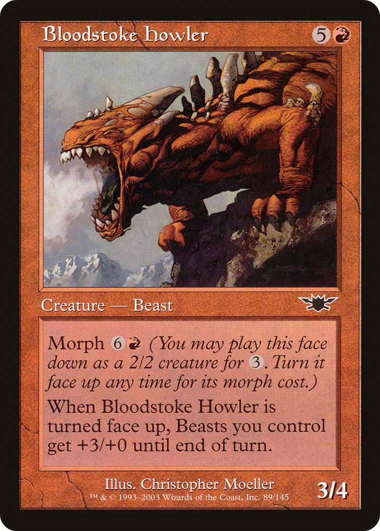 {C} Bloodstoke Howler [Legions][LGN 089]