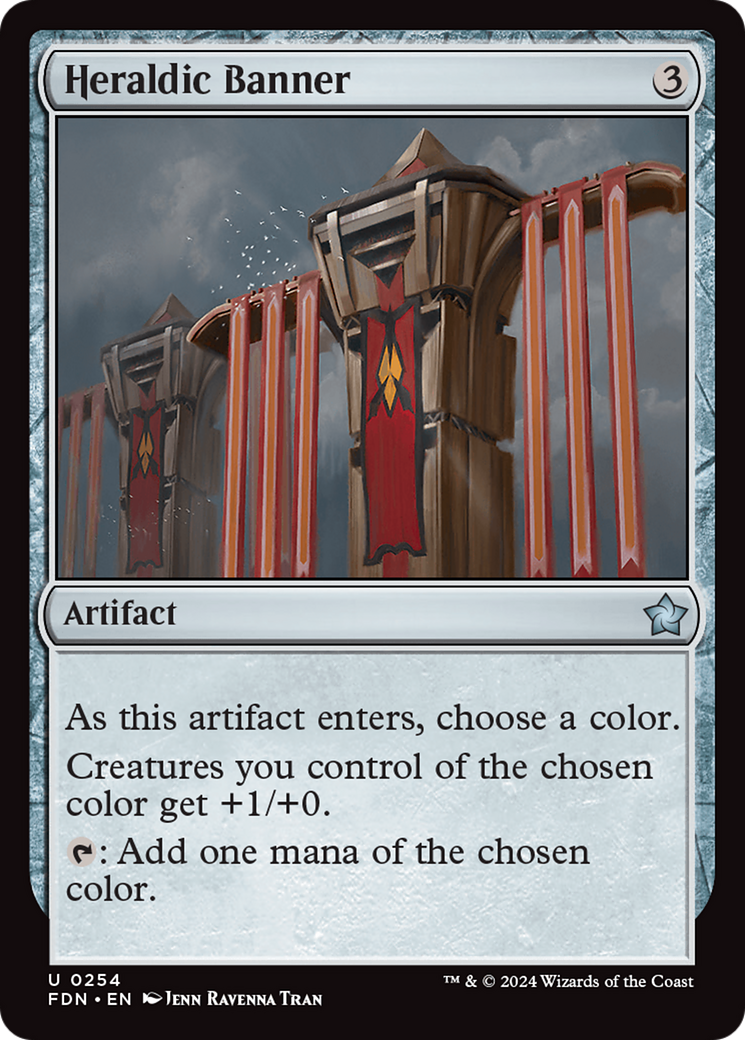 {@C} Heraldic Banner [Foundations][FDN 254]