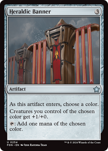 {@C} Heraldic Banner [Foundations][FDN 254]