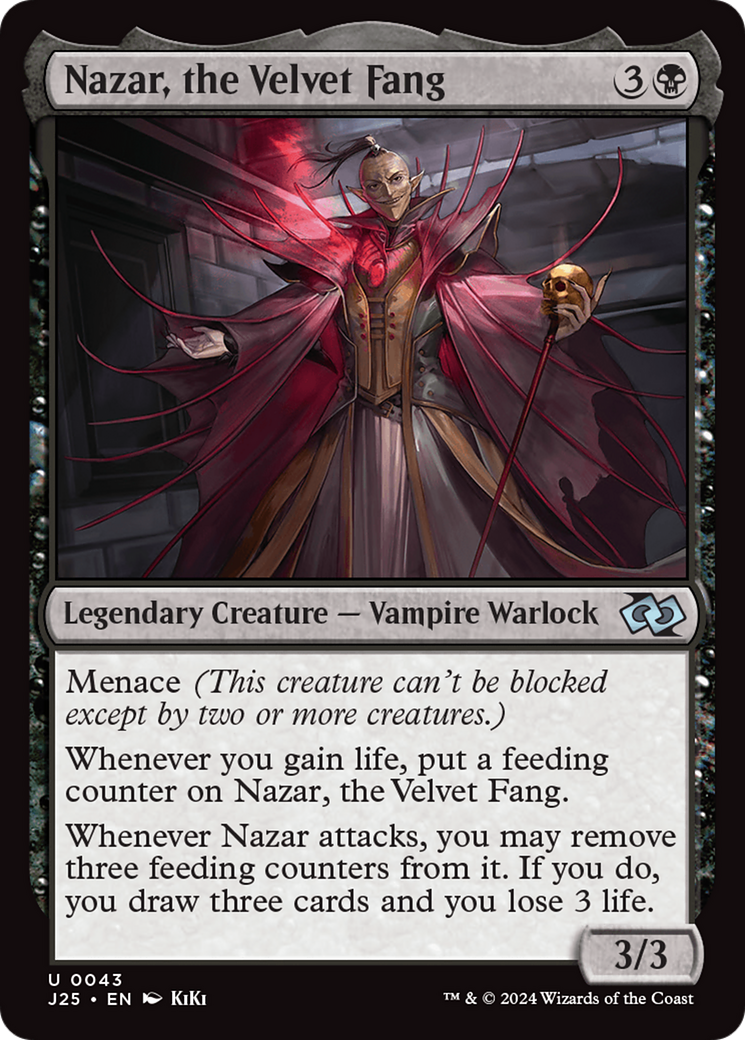 {C} Nazar, the Velvet Fang (Anime) [Foundations Jumpstart][J25 043]
