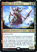 {R} Klothys, God of Destiny [Theros Beyond Death Prerelease Promos][PR THB 220]