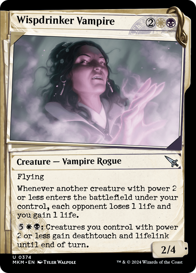 {@C} Wispdrinker Vampire (Showcase) [Murders at Karlov Manor][MKM 374]